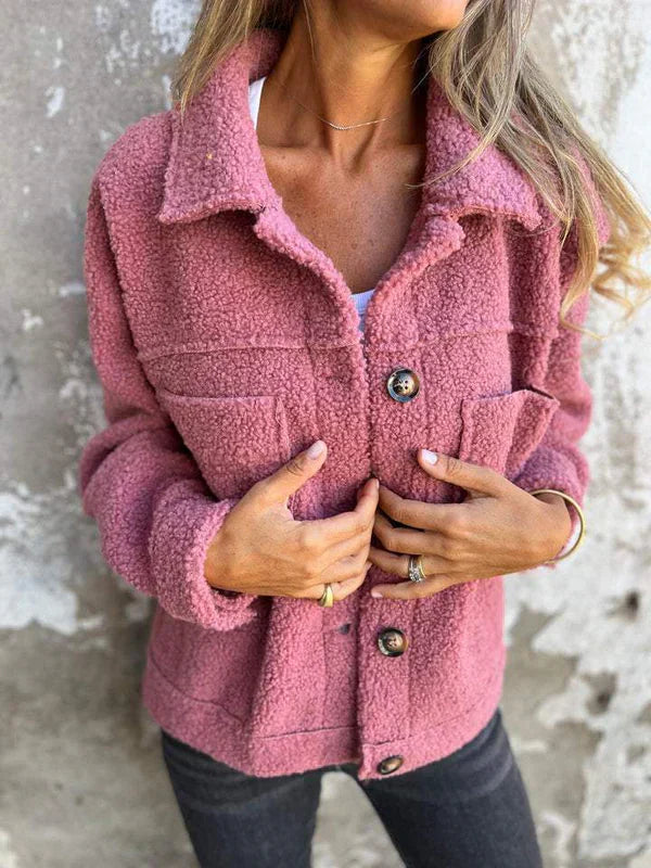 Lena | Elegant ulden jakke