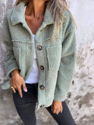 Lena | Elegant ulden jakke