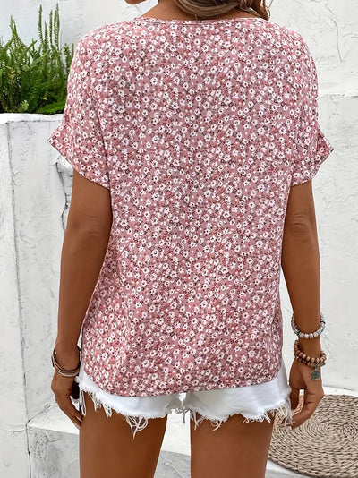 Lena | Bluse med blomster