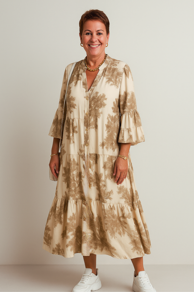 Lena | Elegant kjole med flydende snit