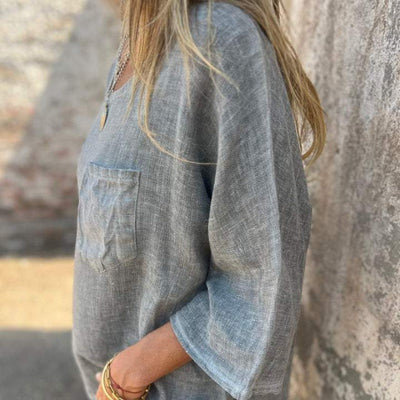 Lena | Hverdagsskjorte i bomuld